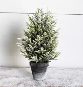 16" Frosted Tree Charcoal Pot PDJST013