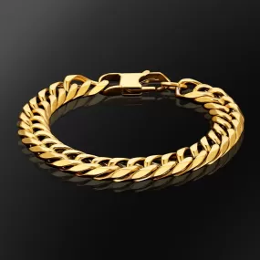 6-Sided | 10mm Miami Cuban Link Bracelet KRKC