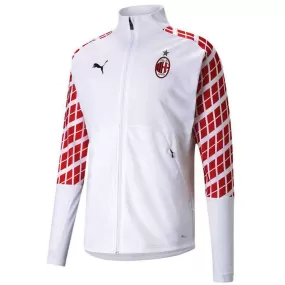 AC Milan white pre-match presentation jacket 2020/21 - Puma