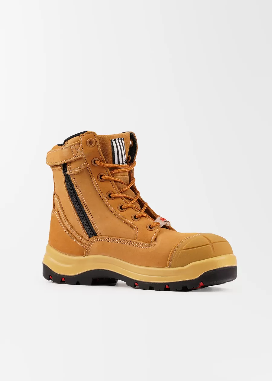 Achieves: womens safety work boots (zip)