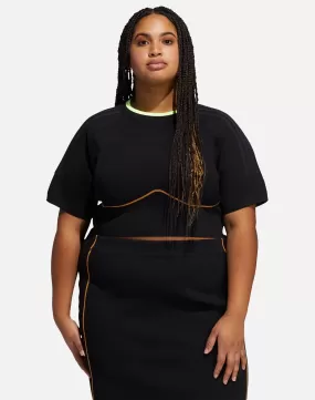 Adidas IVY PARK KNIT CROP TOP (PLUS SIZE)