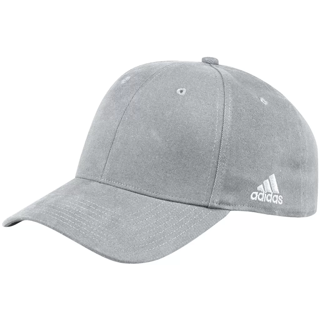 adidas Light Grey Structured Flex Cap