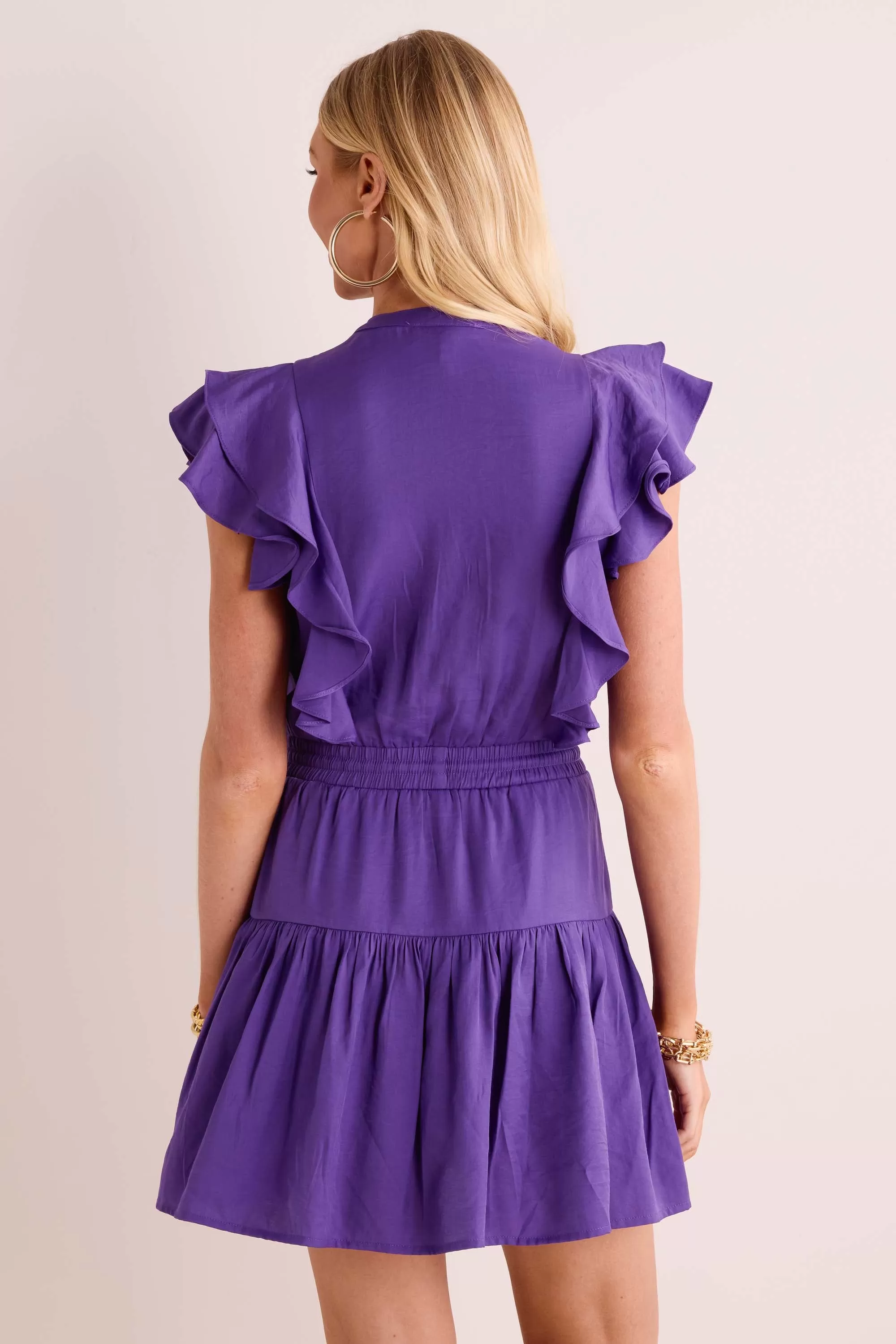 Agnes Dress- Purple