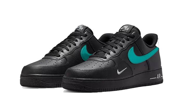 Air Force 1 Low Black Blue Lightning