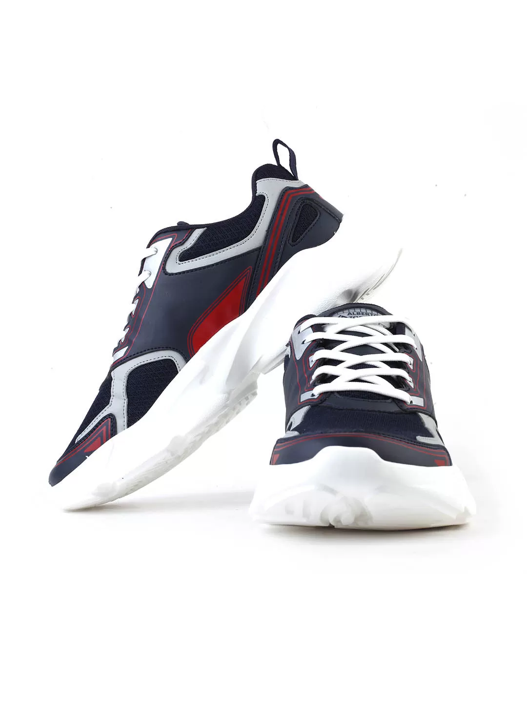 Alberto Torresi Navy Laceup Sports Shoes