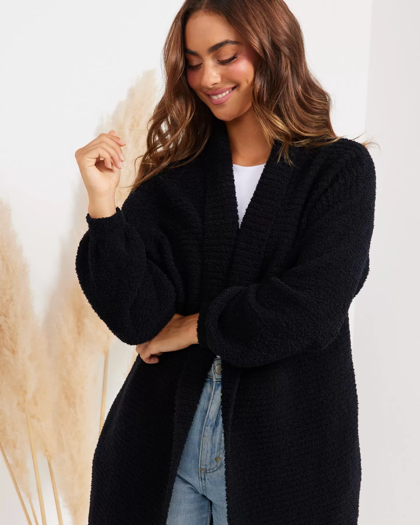 Apollo Cardi Knit-Black