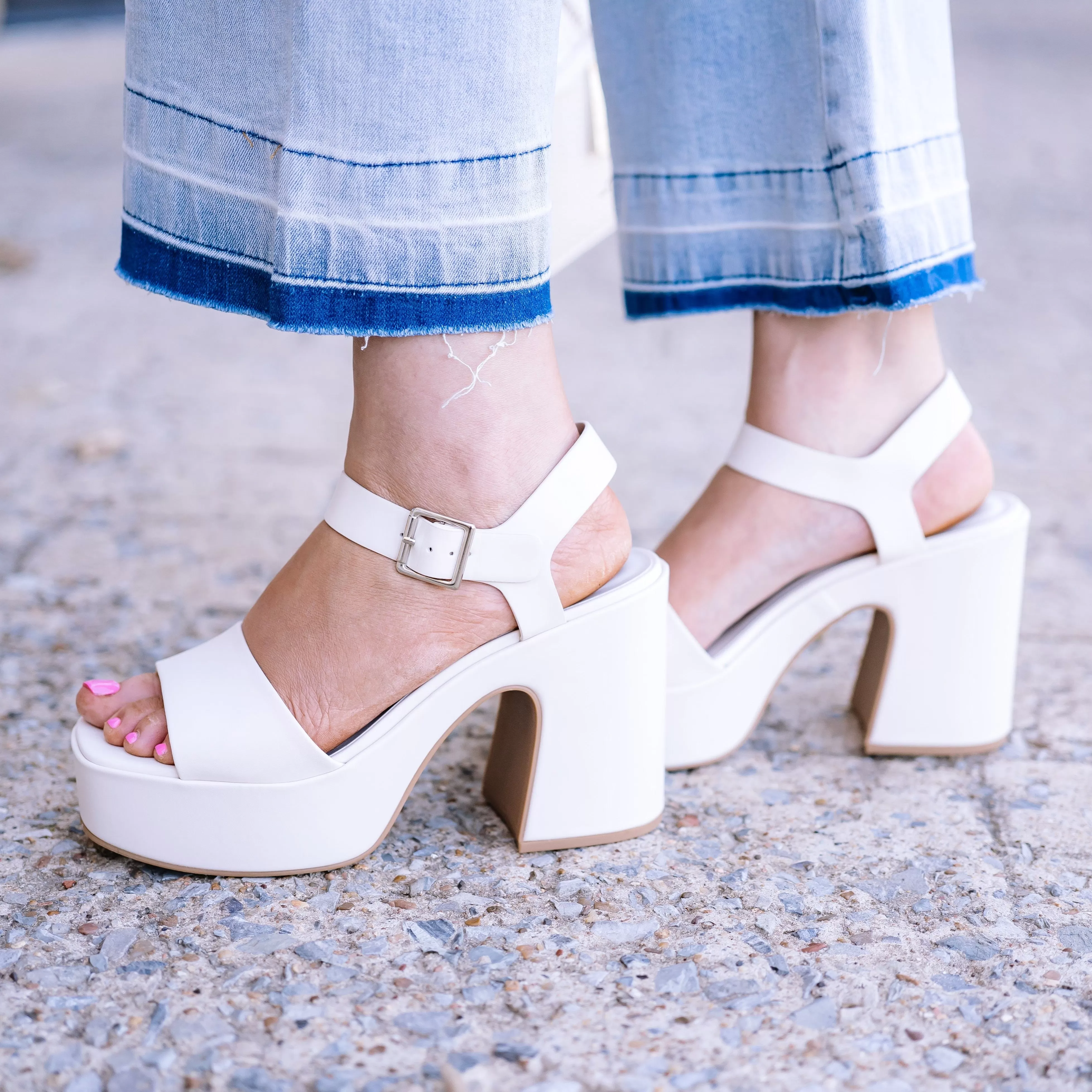 Arabella Chunky Platform Heel