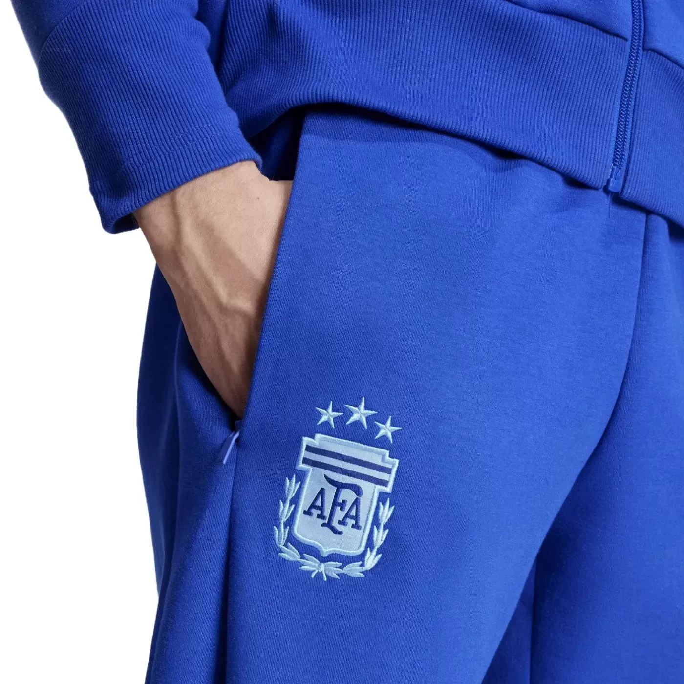 Argentina Casual Travel hooded presentation tracksuit 2024/25 - Adidas