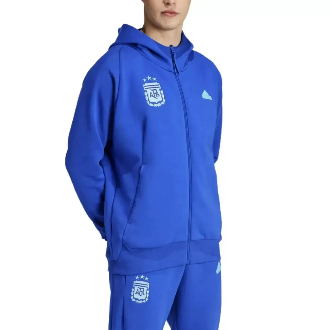 Argentina Casual Travel hooded presentation tracksuit 2024/25 - Adidas