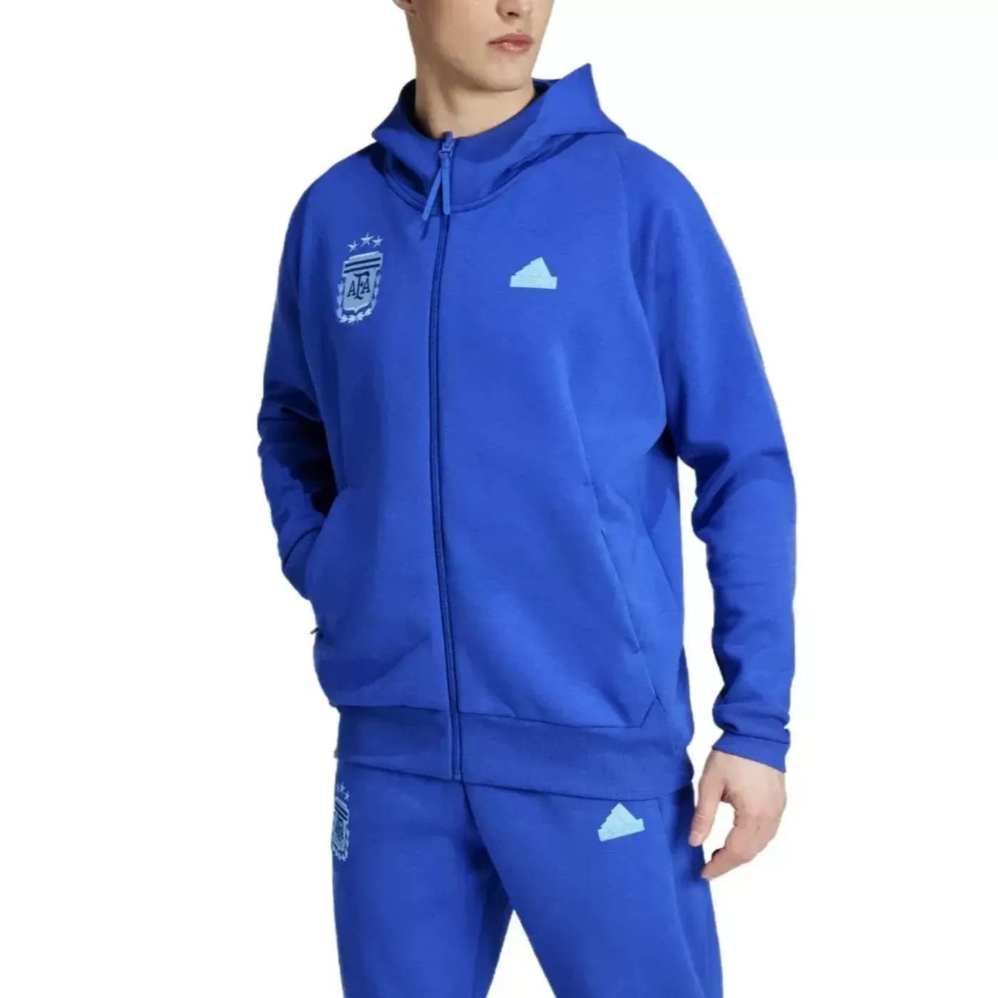 Argentina Casual Travel hooded presentation tracksuit 2024/25 - Adidas