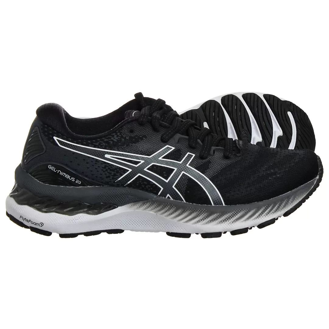 Asics Gel-Nimbus 23 Womens Black Running Trainers