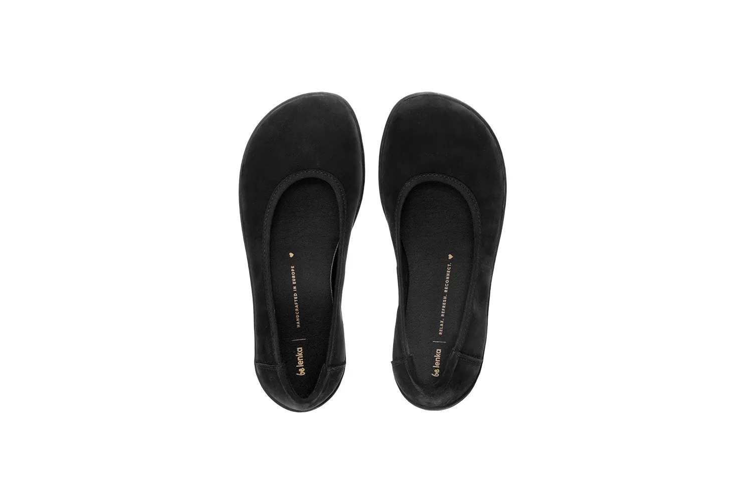 Ballet Sophie Matt Black Barfotaskor/Sandaler