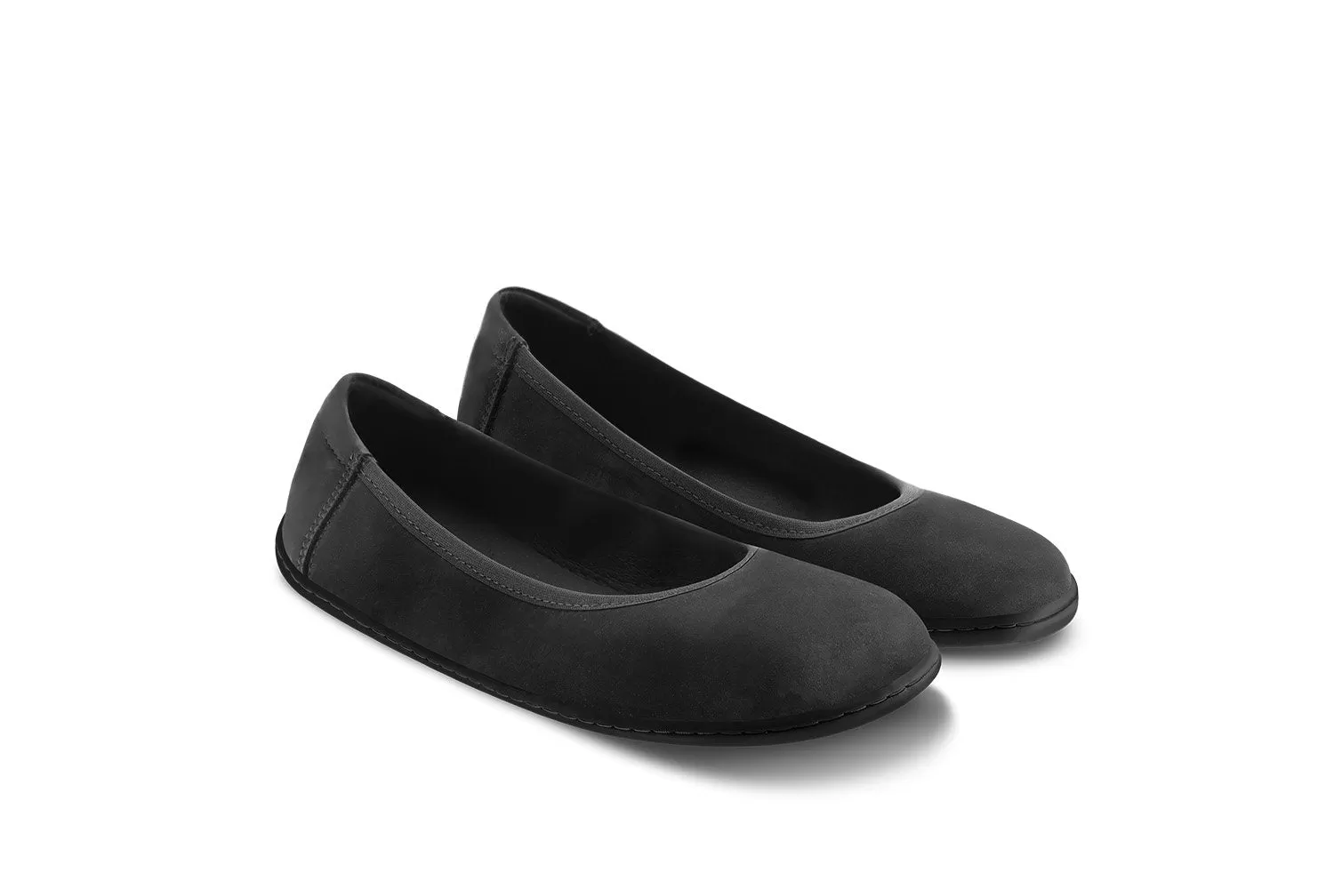 Ballet Sophie Matt Black Barfotaskor/Sandaler