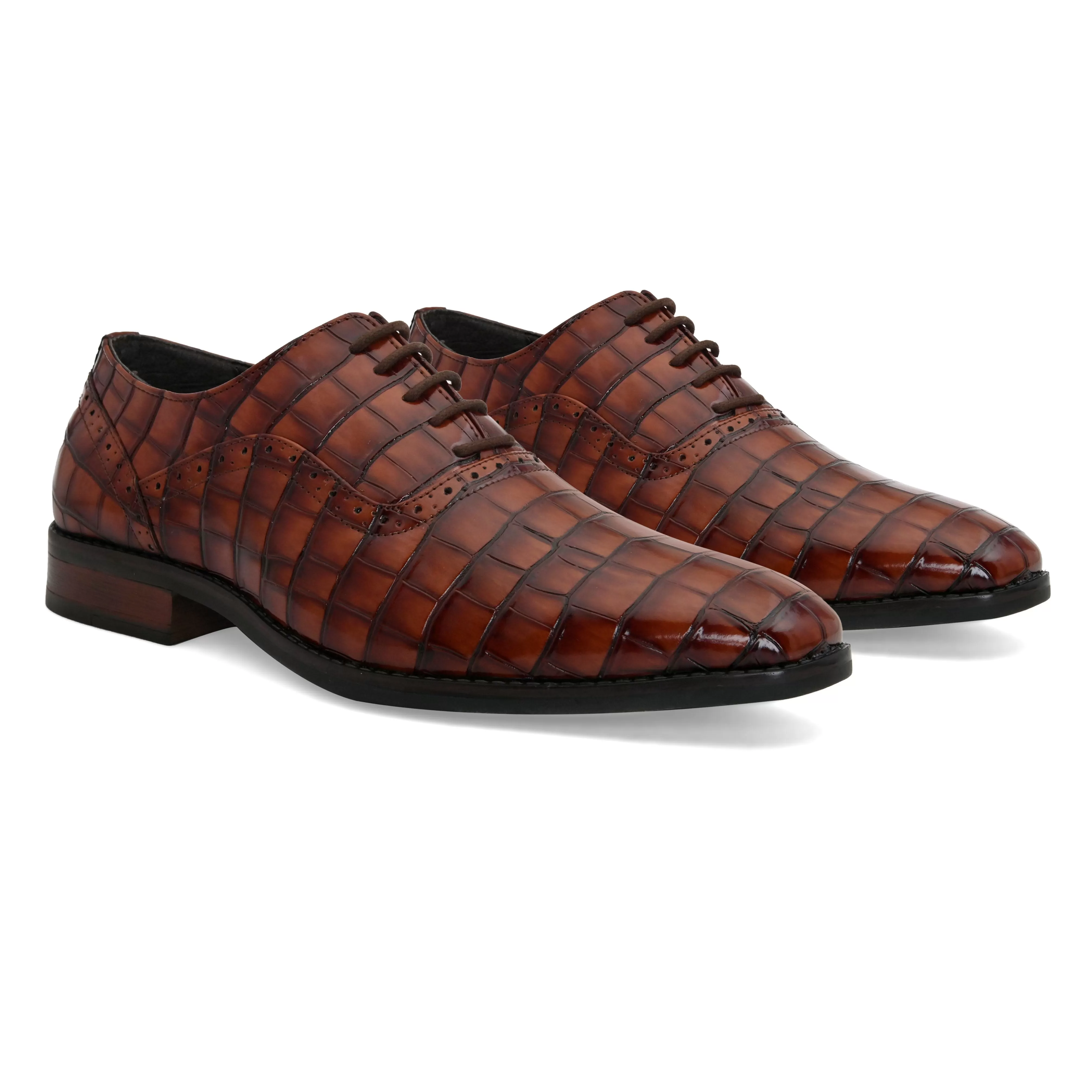 Banco Brown Derby Shoes