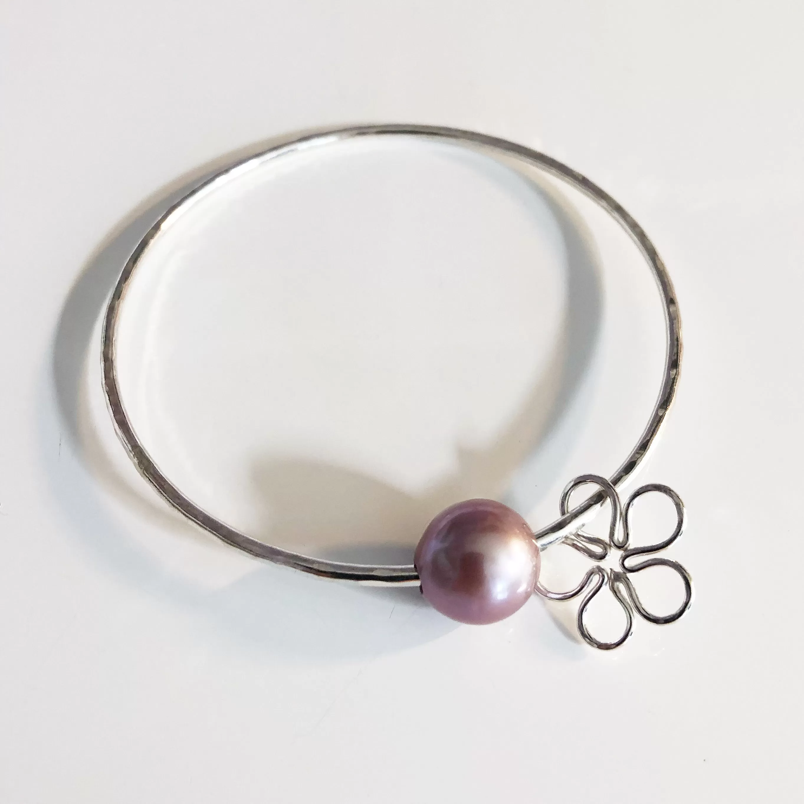 Bangle VIOLA - lavender pearl (B416)