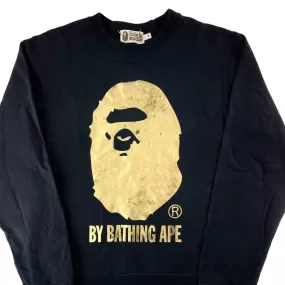 Bape head jumper sweatshirt size S