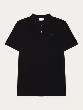 Basic badge polo - Black Jet