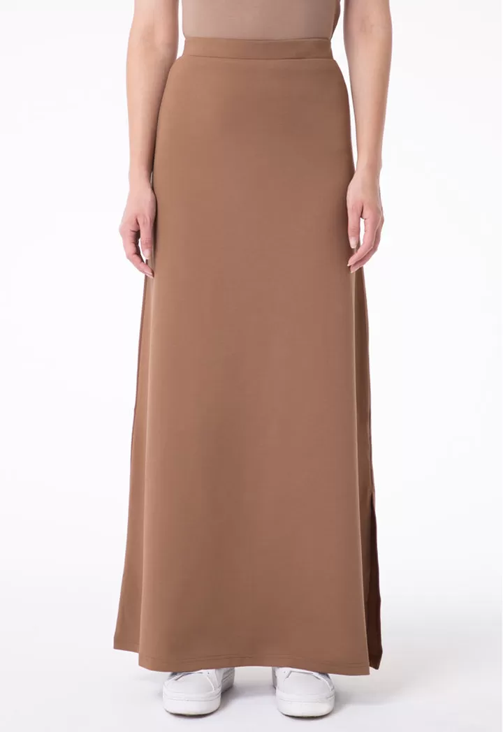 Basic Maxi A-Line Skirt