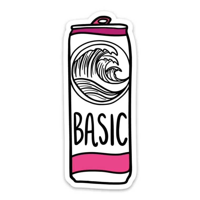 Basic White Claw Sticker