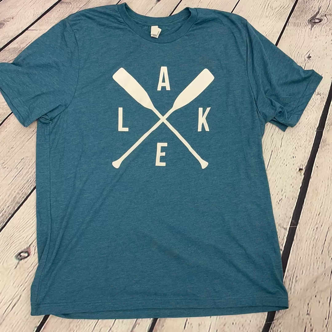 Bella Canvas Lake Paddles Plus Tee