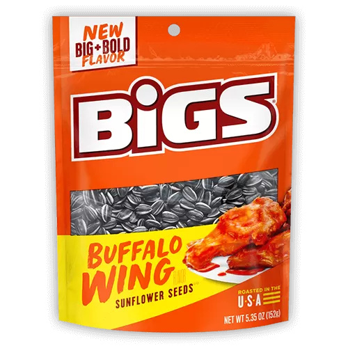 Bigs Buffalo Wing Sunflower Seeds 152g