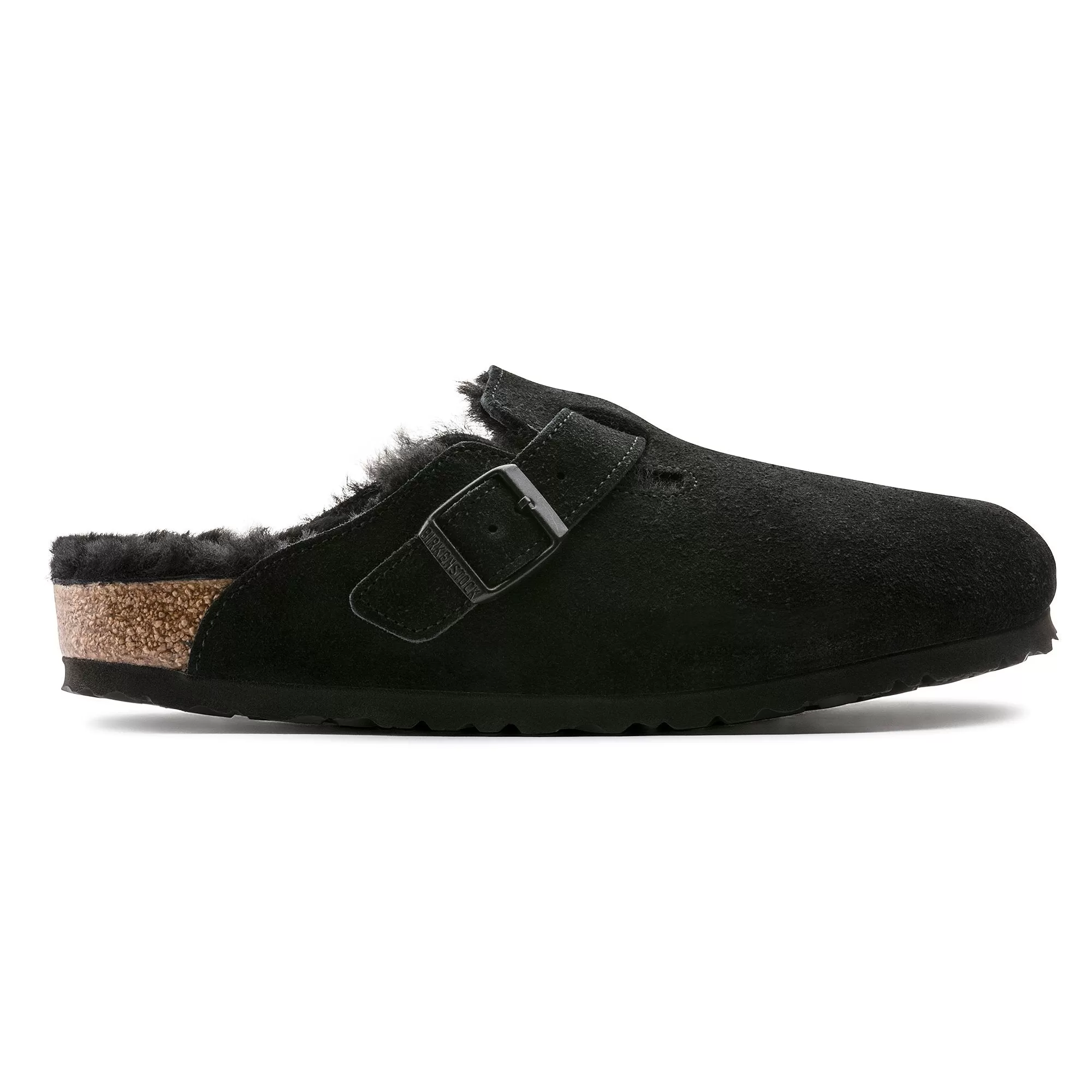 Birkenstock - Boston Shearling Black N 259883