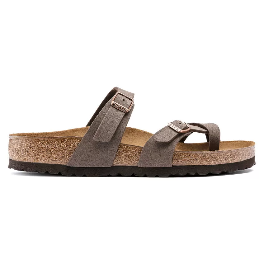 Birkenstock Women's Mayari Birkibuc (Mocha - Regular fit)