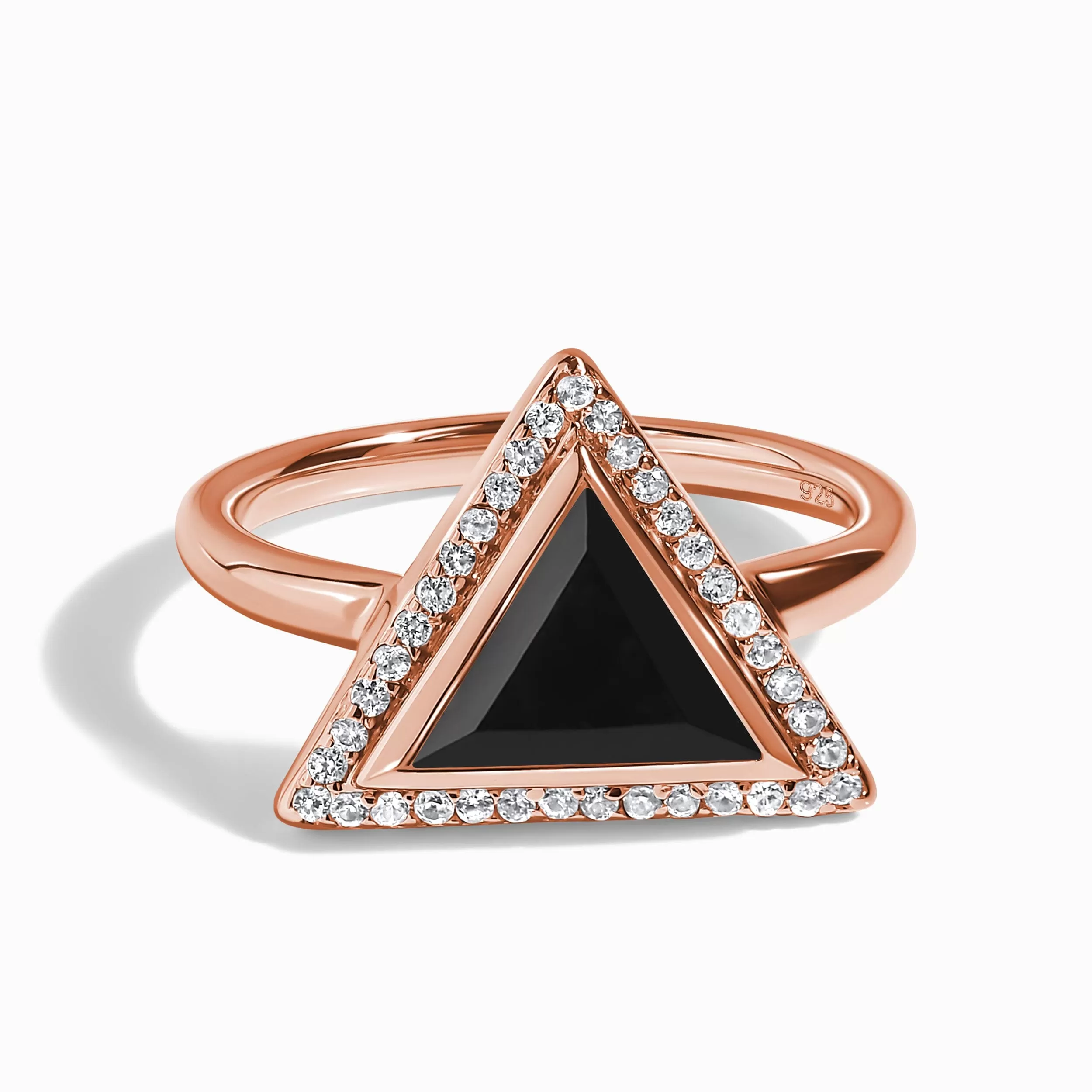 Black Obsidian Ring - Iconic Delta