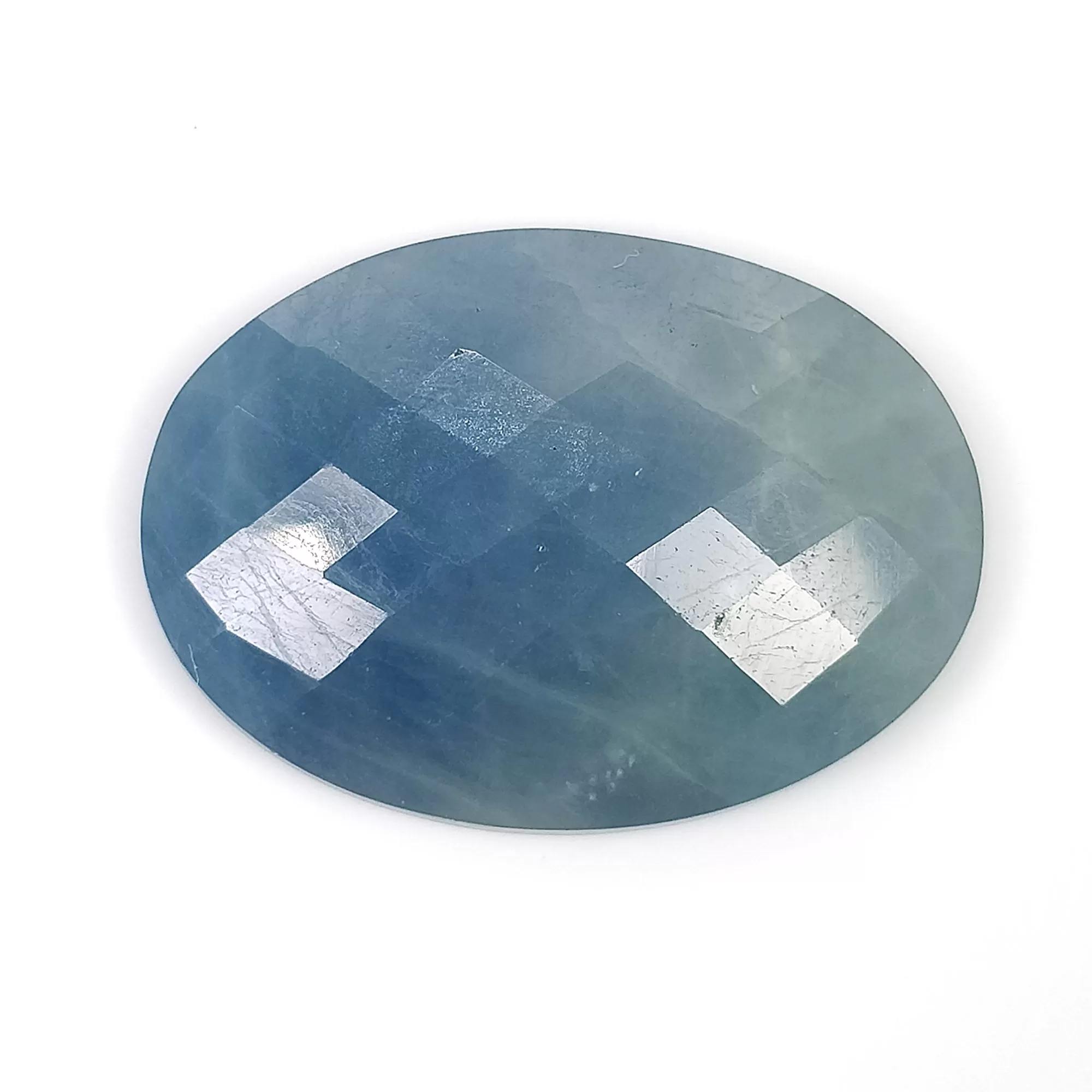 BLUE SAPPHIRE Gemstone Rose Cut : 23.40cts Natural Untreated Unheated Sapphire Pear Shape 18*25mm Pair (With Video)