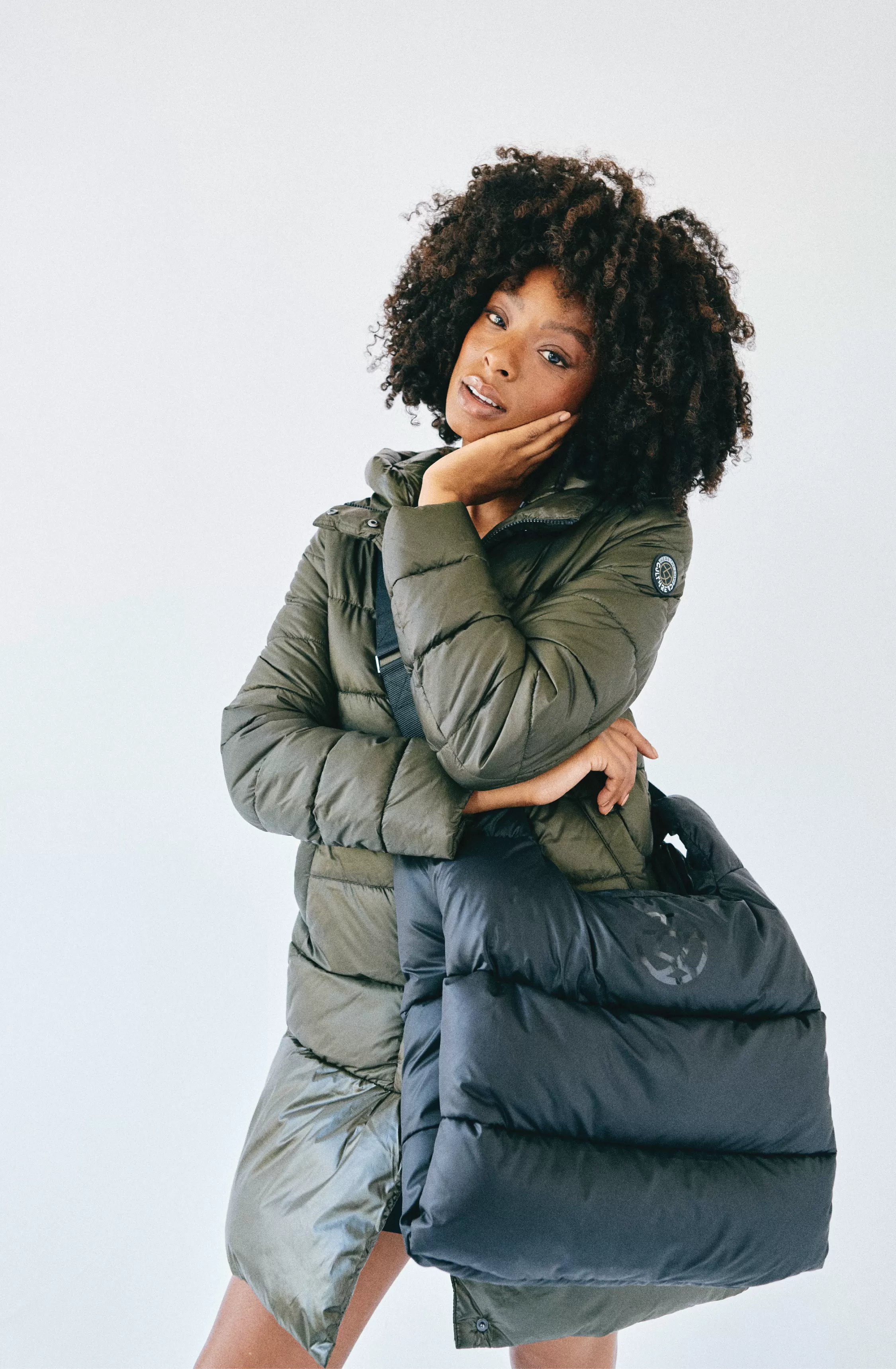 BONCHURCH cross-body sustainable puffer bag