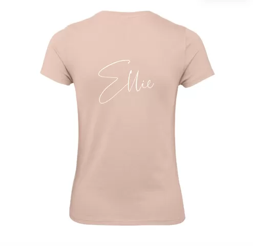 Bride Squad - Fully Personalised Name (Front & Back) - Unisex Fit T-Shirt