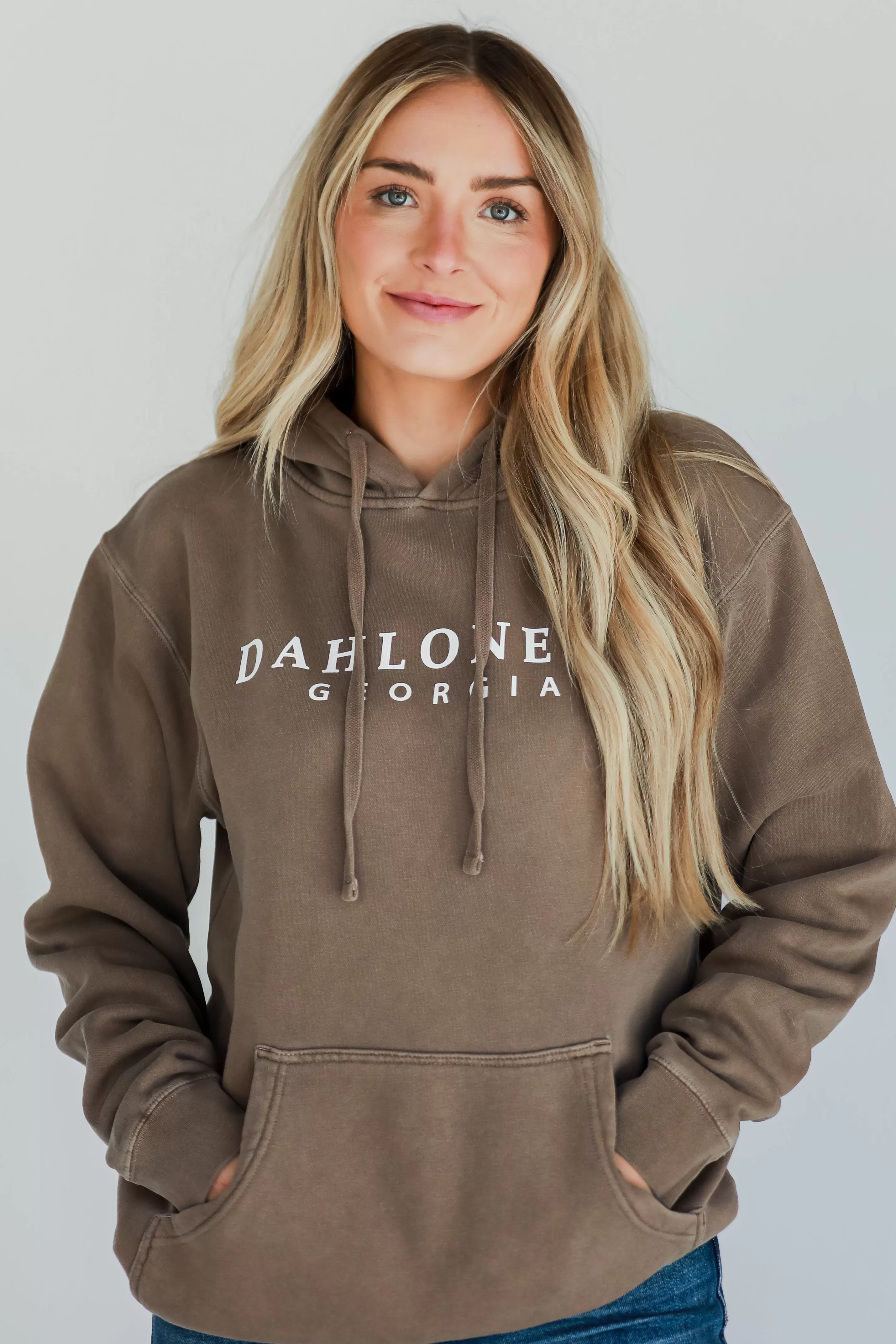 Brown Dahlonega Georgia Hoodie