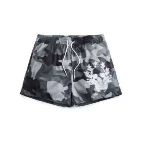 CAMO SKULL 5'' INSEAM INSEAM TRAINING SHORTS