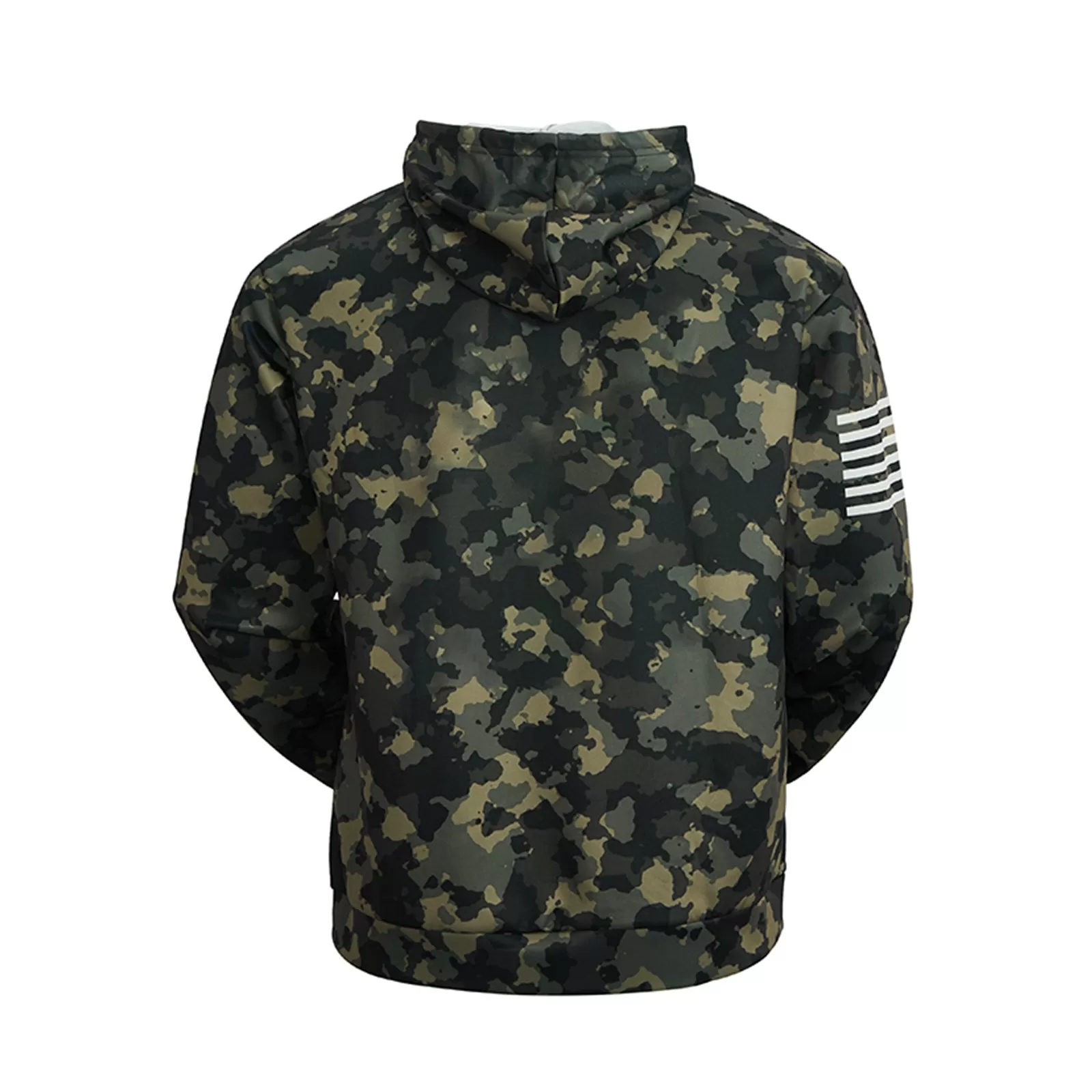 CAMO USA FLAG PRINTED HOODIE