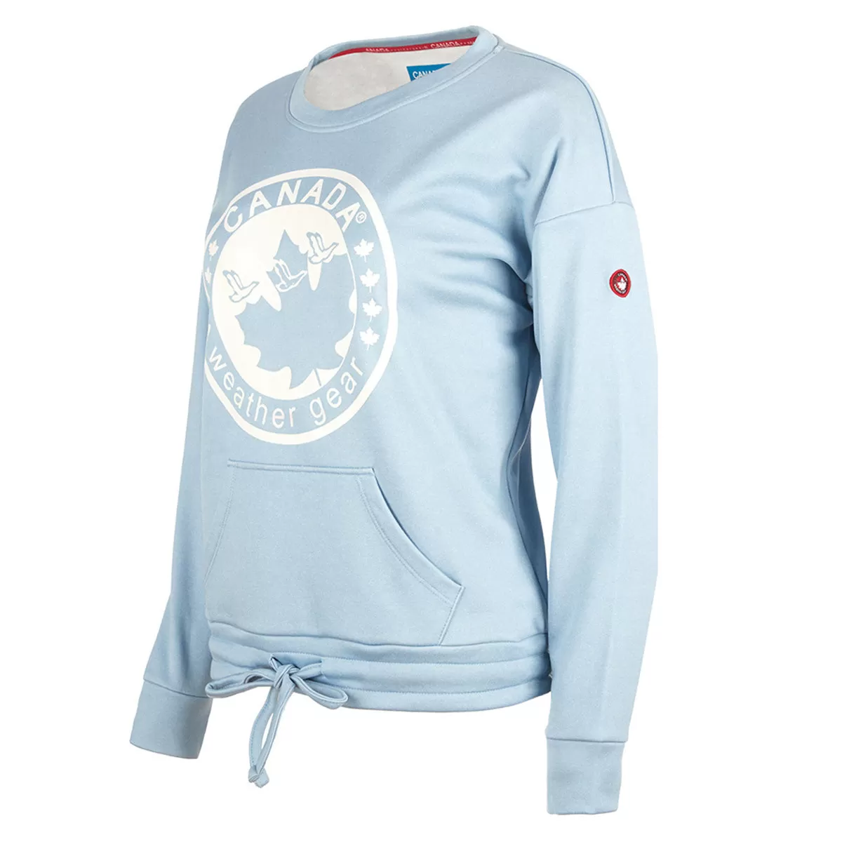 Canada Weather Gear Women's Logo Drawstring Sweater