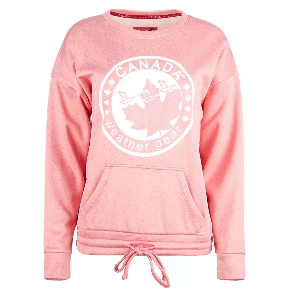 Canada Weather Gear Women's Logo Drawstring Sweater