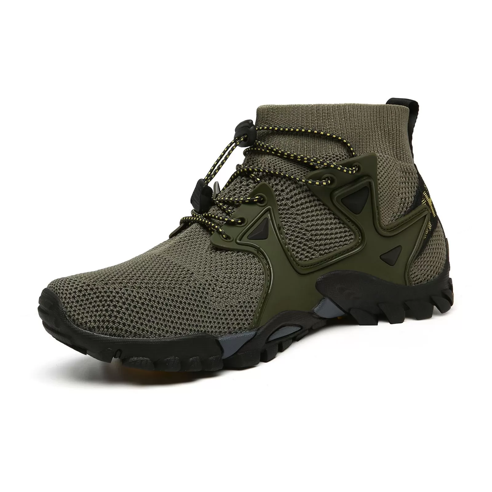 CASUAL BREEZY WOVEN MIDDLE HIKING SHOES