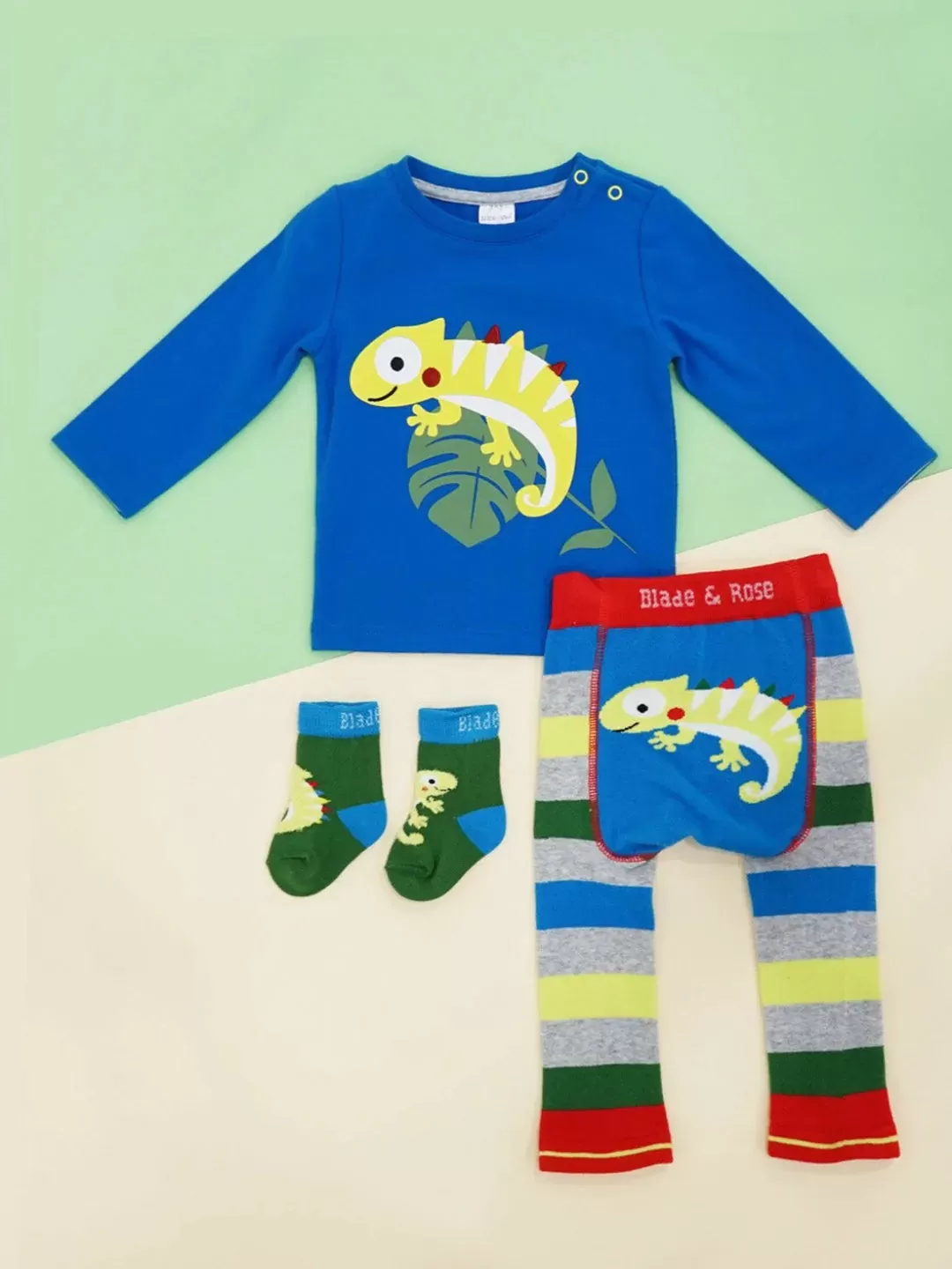 Chameleon Leggings, Stl 0-4 år