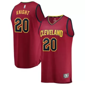 Cleveland Cavaliers Brandon Knight Fanatics Branded Replica Fast Break Icon Jersey Kids - Burgundy | Ireland P4374U5