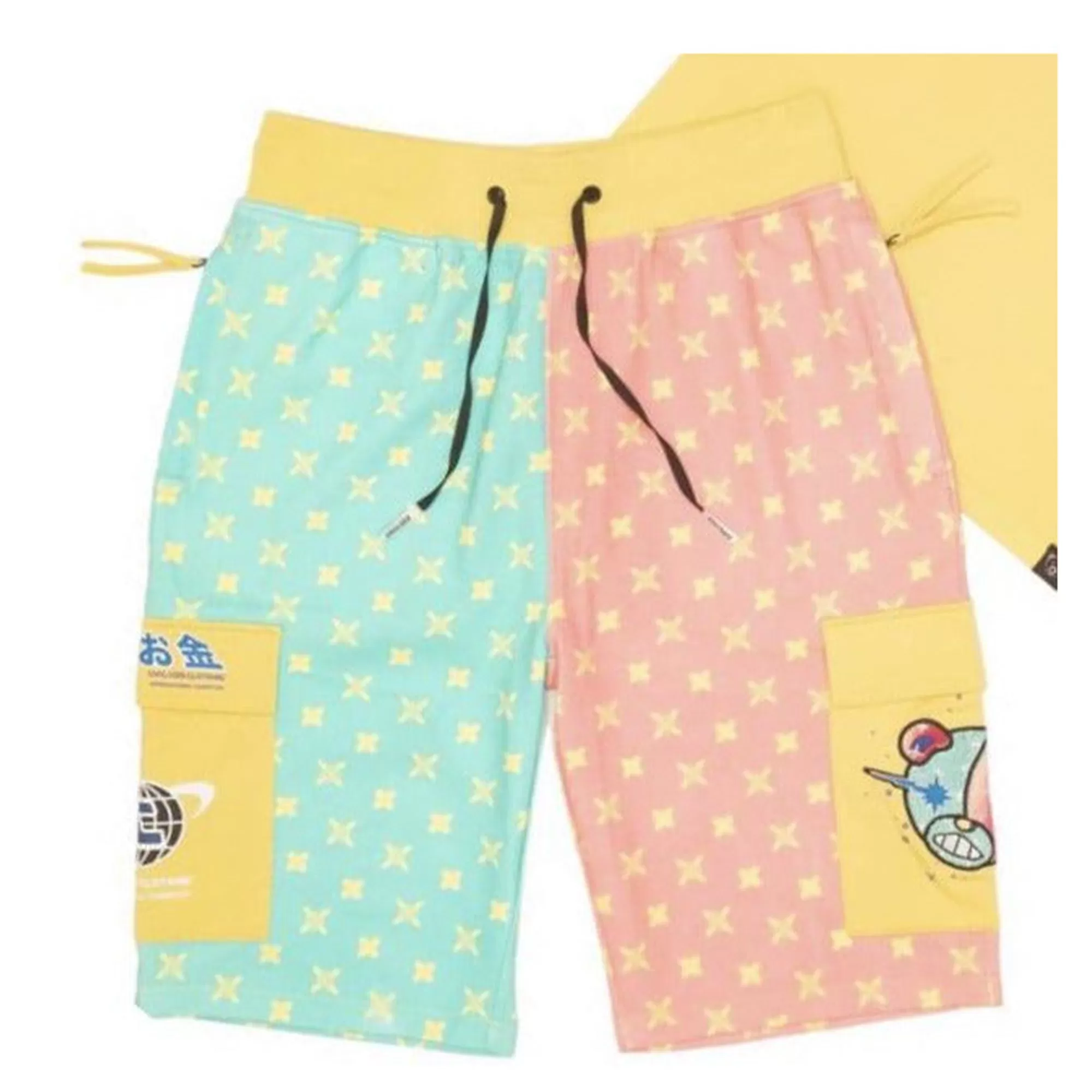 Cookies SF Men Civilized Bear Short (Yellow Mint)