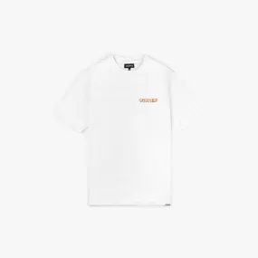 Croyez Frères T-Shirt | White/Orange