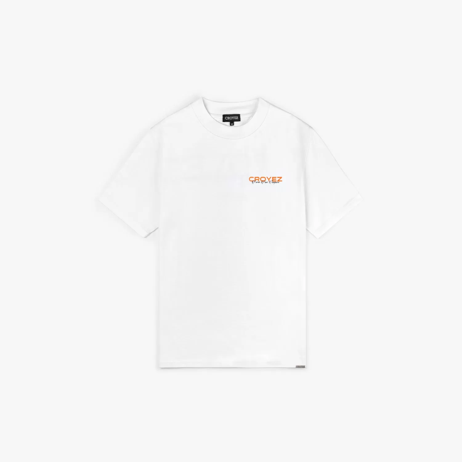 Croyez Frères T-Shirt | White/Orange