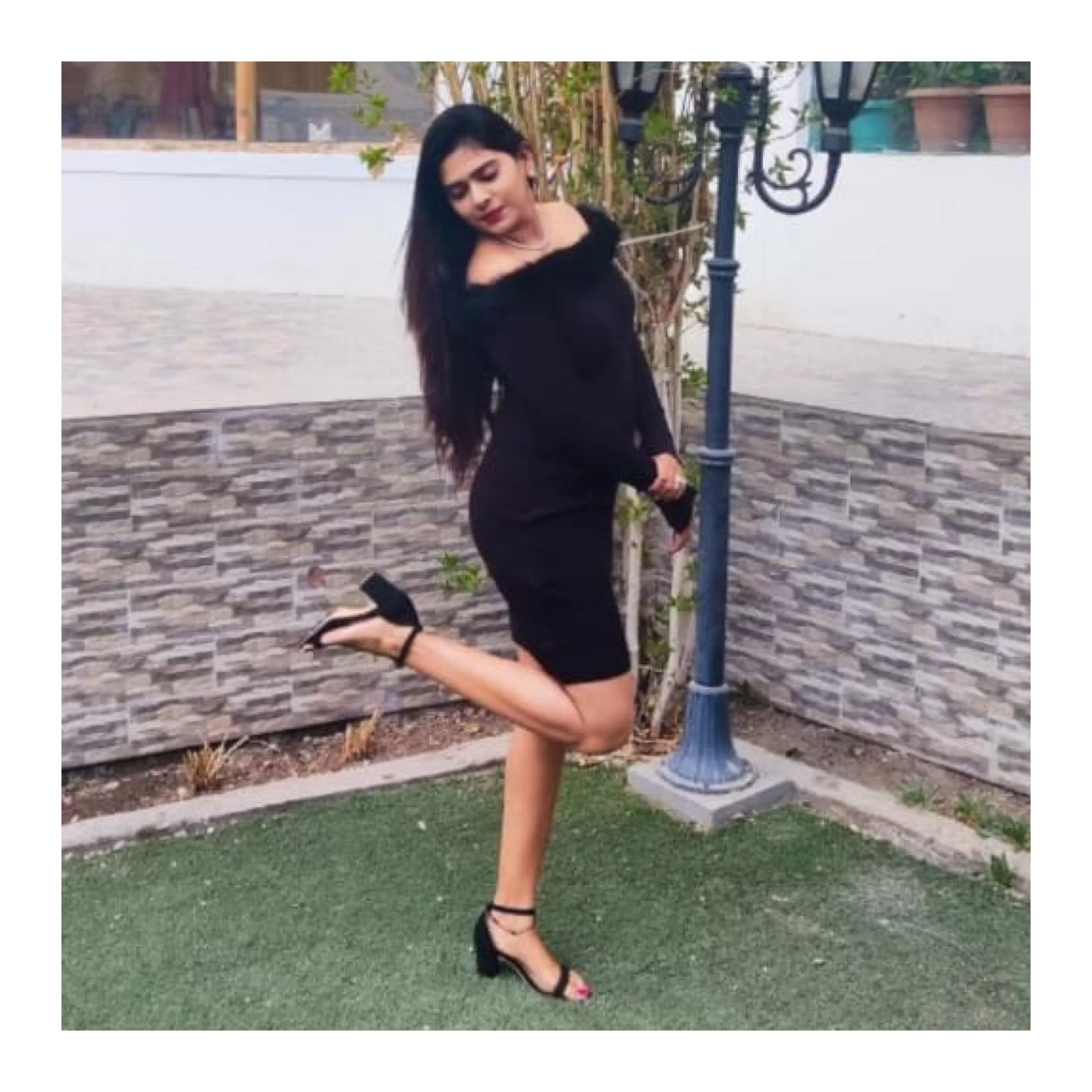 Customer Sharvai In Our Off Shoulder Fur Bodycon Dress