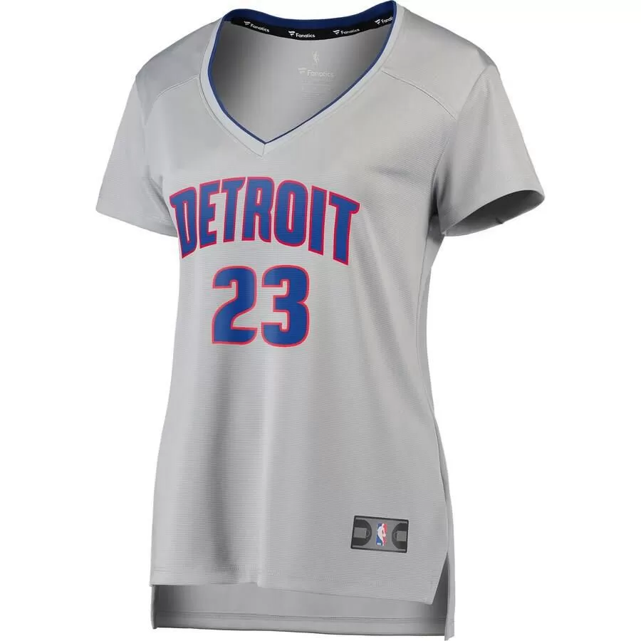 Detroit Pistons Blake Griffin Fanatics Branded Replica Fast Break Player Statement Jersey Womens - Grey | Ireland C8552K2