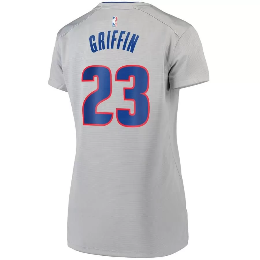 Detroit Pistons Blake Griffin Fanatics Branded Replica Fast Break Player Statement Jersey Womens - Grey | Ireland C8552K2