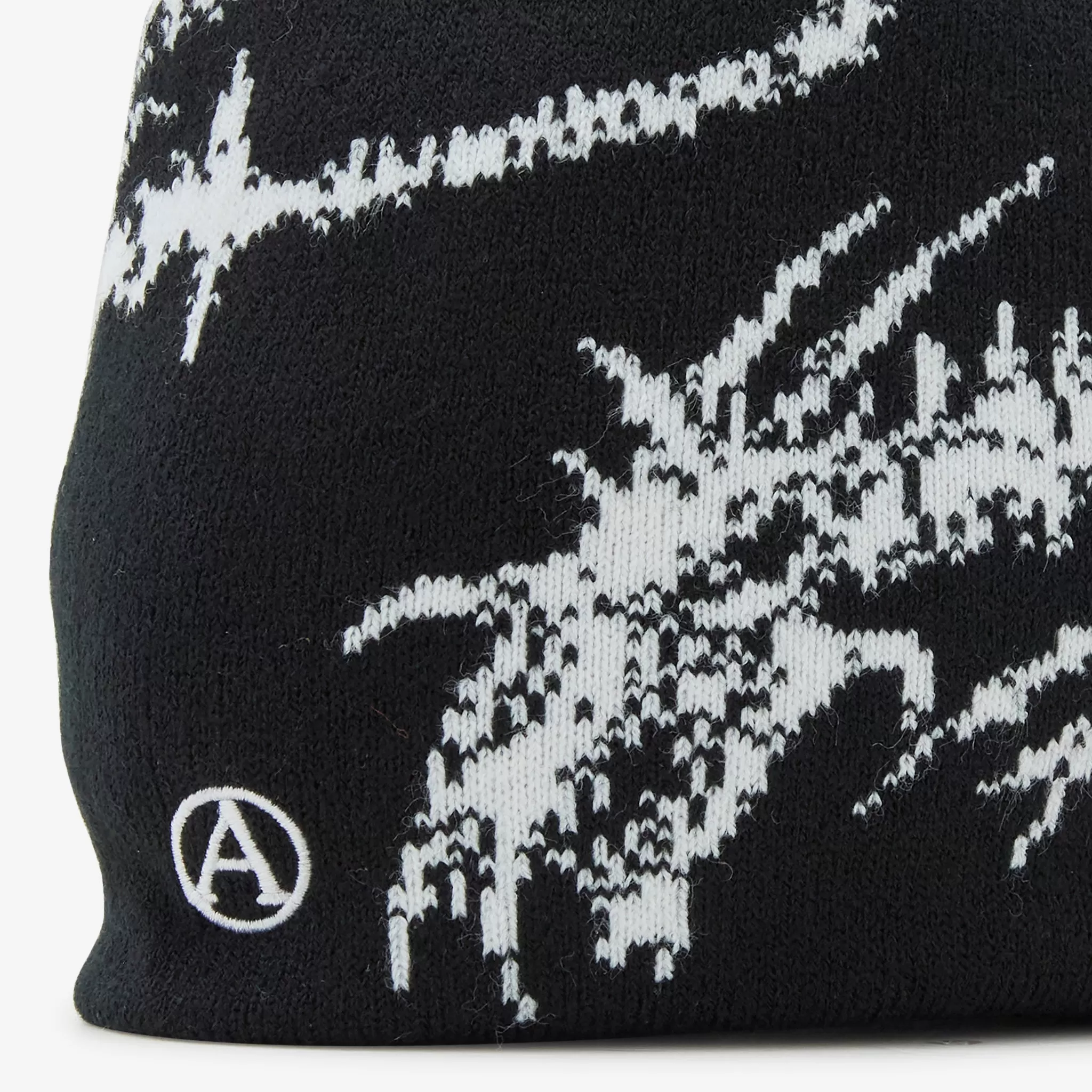 Dragon Skeleton Beanie Black