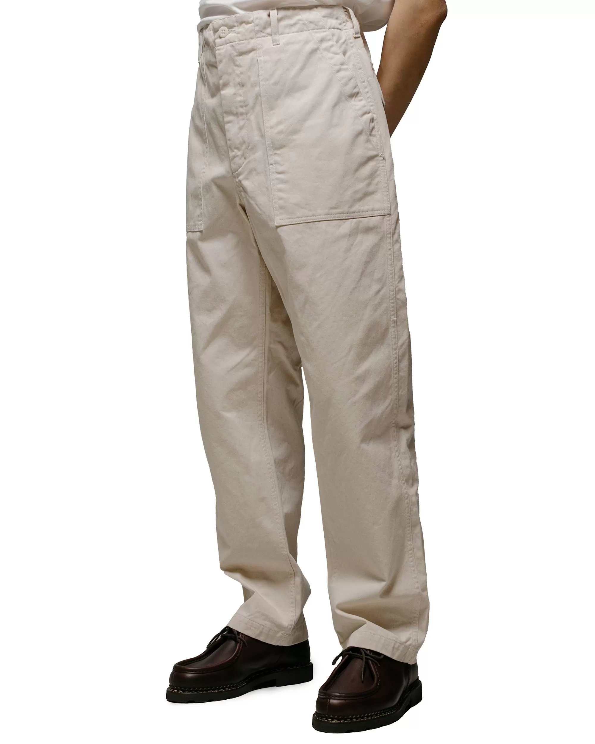 Engineered Garments Fatigue Pant Natural Chino Twill