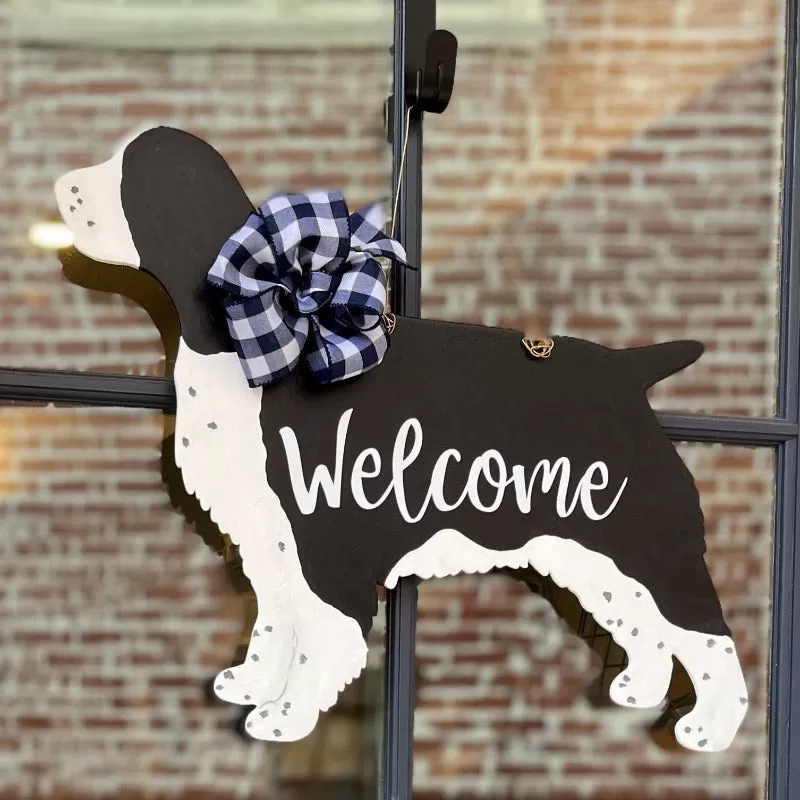 English Setter Welcome Door Hangers