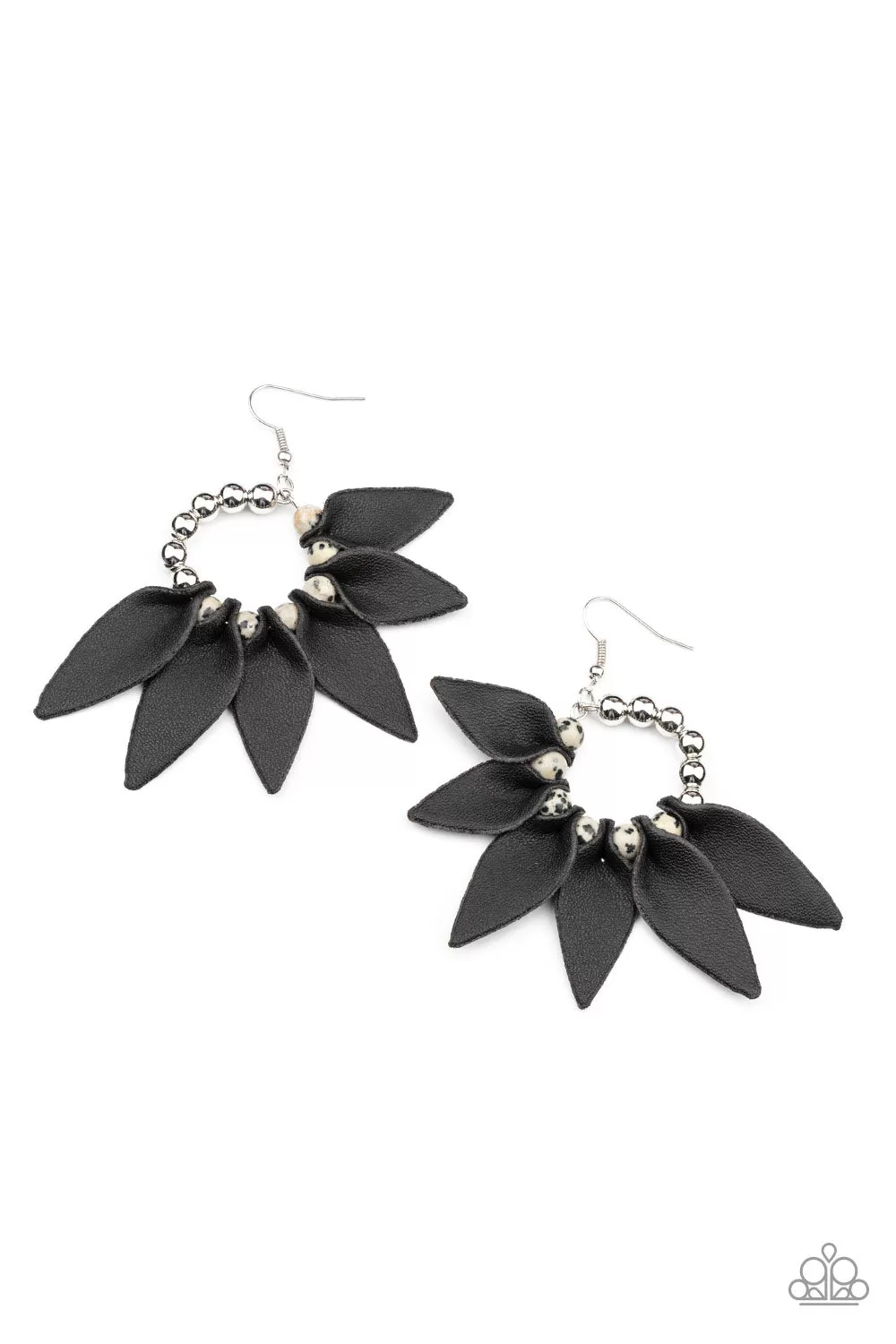 Flower Child Fever Black-Earrings