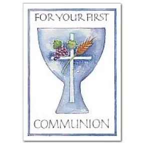 For Your First Communion Card